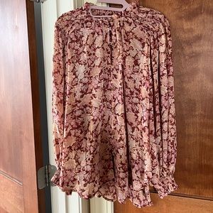 Anthropologie blouse- Brand new. Perfect for spring!